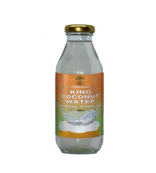 बोतलबंद किंग नारियल पानी - कांच की बोतल - 300 मि.ली