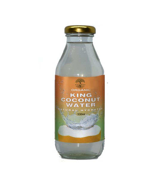 बोतलबंद किंग नारियल पानी - कांच की बोतल - 330 मि.ली
