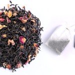 Tè Nero alla Rosa - 100 Bustine di Tè (Scatola di cartone)